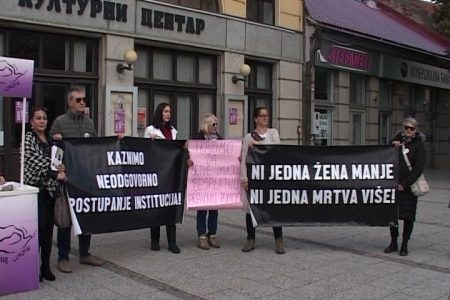Dan borbe protiv nasilja nad ženama obeležen u Leskovcu