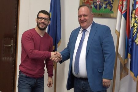 Davor Štefanek posetio Leskovac