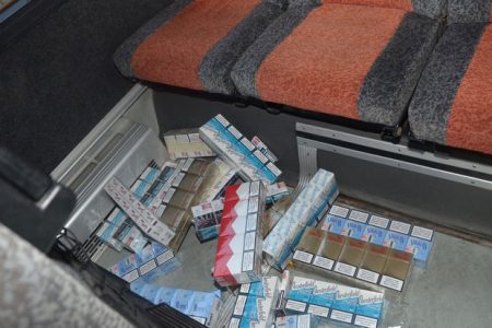Na GP Kelebija zaplenjeno 5.370 paklica cigareta, procenjene vrednosti oko 1,4 miliona dinara