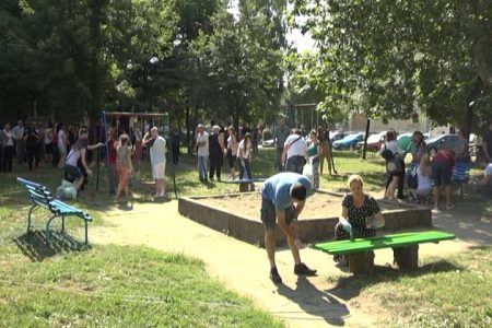 Uređena javna površina u MZ Milentije Popović