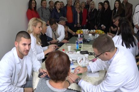 Nastavljena akcija preventivnih pregleda u MZ “ Veljko Vlahović „