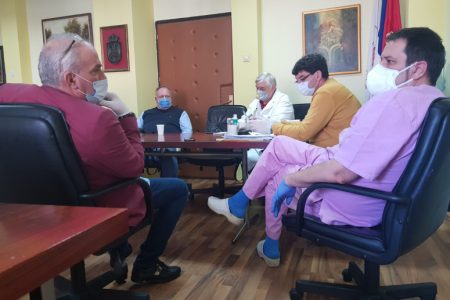 PRIPREME LESKOVAČKE BOLNICE ZA COVID CENTAR JABLANIČKOG I PČINJSKOG OKRUGA