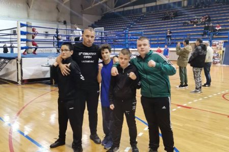 Bokserski klub Radan iz Lebana osvojio je jednu zlatnu i tri srebrne medalje