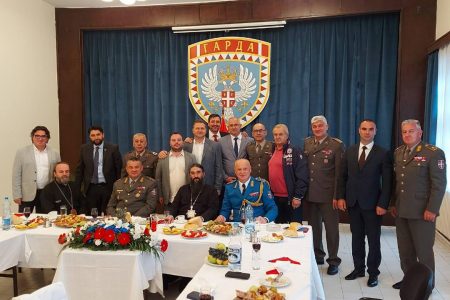 SVEČANOSTI OBELEŽAVANJA 190 GODINA GARDE SRBIJE U BEOGRADU PRISUSTVOVAO PREDSEDNIK OPŠTINE MEDVEĐA NEBOJŠA ARSIĆ