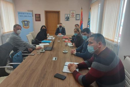 Poseta predstavnika kabineta ministra Novice Tončeva opštini Medveđa