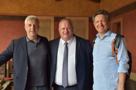 RAZGOVOR GRADONAČELNIKA SA VLASNICIMA KOMPANIJA GOMEKS I BIOMELEM