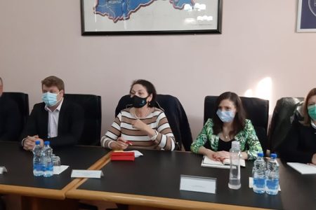 MINISTARKA ZA LJUDSKA I MANJINSKA PRAVA GORDANA ČOMIĆ POSETILA JE DANAS JABLANIČKI OKRUG