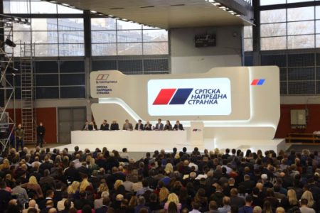 ODRŽANA PETA SKUPŠTINA SRPSKE NAPREDNE STRANKE, VUČIĆ PREDSEDNIK SNS-a DO IZBORA U APRILU