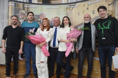 GRADONAČEKLNIK GORAN CVETANOVIĆ PRIREDIO PRIJEM ZA EKIPU FILMA „BILO JEDNOM U SRBIJI“