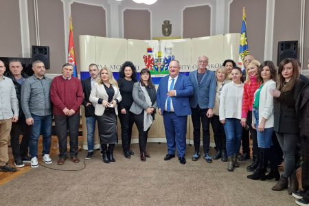 GRADONAČELNIK GORAN CVETANOVIĆ PRIREDIO DANAS TRADICIONALNI PRIJEM ZA PREDSTAVNIKE MEDIJA