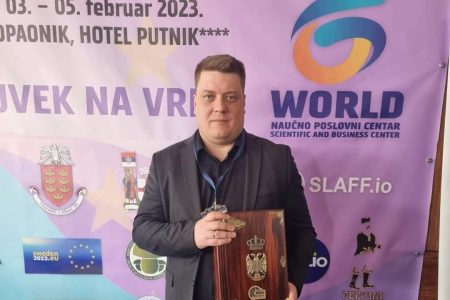 MILOŠU ĆIRIĆU URUČENA POVELJA NA JEEP MEĐUNARODNOJ NAUČNOJ AGROBIZNIS KONFERENCIJI „MAK 2023“