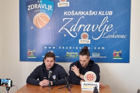 KOŠARKAŠI ZDRAVLJA U SUBOTU ĆE SE U LESKOVCU SASTATI SA EKIPOM VRŠCA IZ ISTOIMENOG GRADA