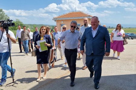 ŠEF ODELJENJA ZA SARADNJU DELEGACIJE EU U SRBIJI  POSETIO POSTROJENJE ZA PRERADU OTPADNIH VODA