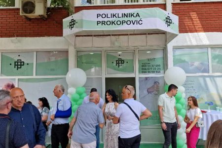 GRADONAČELNIK LESKOVCA PRISUSTVOVAO OTVARANJU POLIKLINIKE PROKOPOVIĆ MINERVO