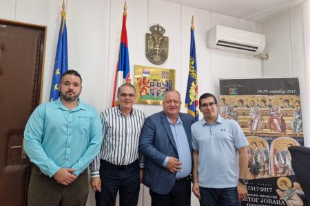 CVETANOVIĆ ODRŽAO SASTANAK SA PROFESOROM MATEMATIKE U MEKSIKU SLAVIŠOM ĐORĐEVIĆEM