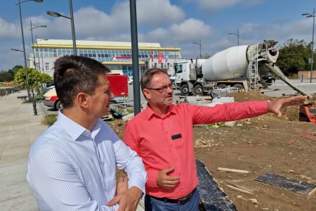 DRŽAVNI SEKRETAR DRAGAN STEVANOVIĆ OBIŠAO RADOVE NA IZGRADNJI AMFITEATRA U BOJNIKU