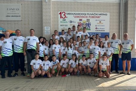 ODRŽAN PLIVAČKI MITING „LESKOVAČKI POBEDNIK“