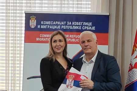 OPŠTINA BOJNIK DANAS POTPISALA UGOVOR SA KOMESARIJATOM ZA IZBEGLICE SRBIJE