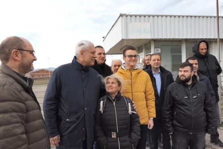 PREDSEDNIK SOCIJALDEMOKRATSKE STRANKE BORIS TADIĆ DANAS JE BORAVIO U LESKOVCU