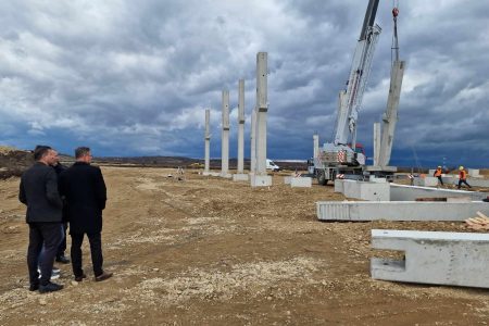 RADOVI NA IZGRADNJI FIRME „VOĆAR“ U INDUSTRIJSKOJ ZONI U KOSANČIĆU