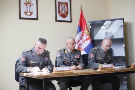 PRIMOPREDAJA DUŽNOSTI KOMANDANTA TREĆE BRIGADE KOPNENE VOJSKE