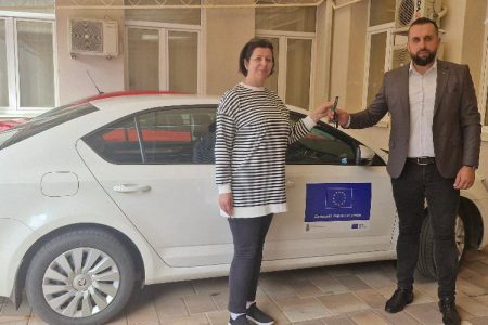 OPŠTINA MEDVEĐA DOBILA KAO DONACIJU AUTOMOBIL ŠKODA OKTAVIA OD KANCELARIJE UNOPS