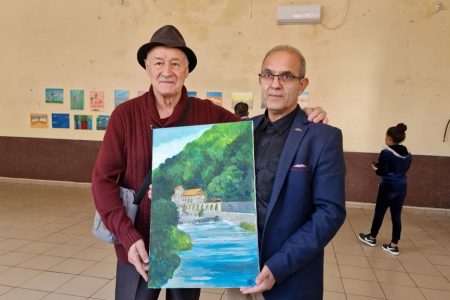 U DOMU KULTURE ROMA U LESKOVCU OTVORENA IZLOŽBA DEČIJIH RADOVA SA 12 LIKOVNE KOLONIJE