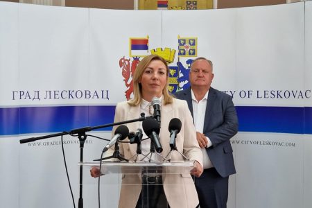 MINISTARKA TATJANA MACURA POSETILA DANAS LESKOVAC
