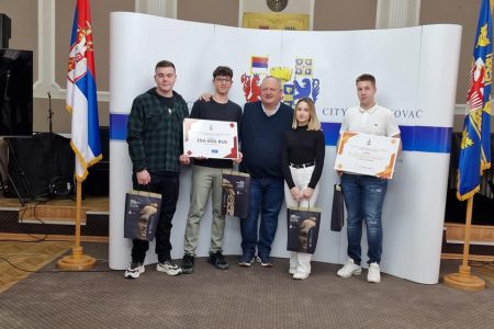 PRIREĐEN PRIJEM ZA POBEDNIKE OVOGODIŠNJEG TAKMIČENJA „SVETIONIK ZNANJA“