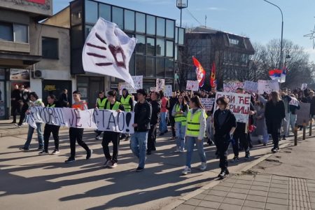 U LESKOVCU DANAS ODRŽANI PROTESTI