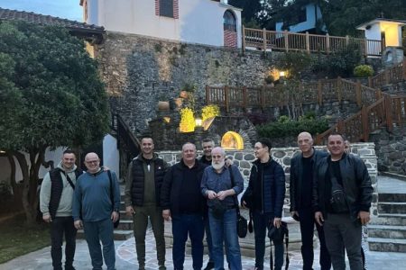 GRADONAČELNIK LESKOVCA POSETIO METOH MANASTIRA HILANDARA KAKOVO