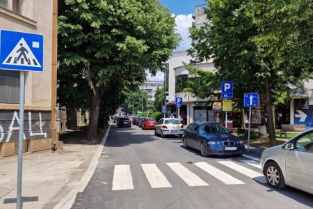 NEMANJINA ULICA U LESKOVCU PUŠTENA U SAOBRAĆAJ